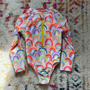 Wonder nation baby long sleeve swimsuit